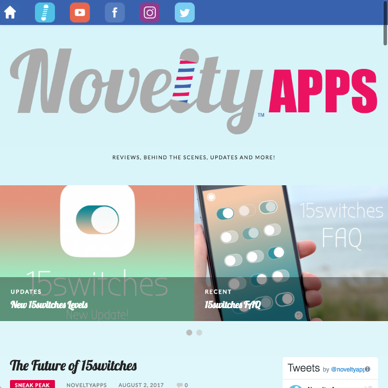 Novelty Apps Blog